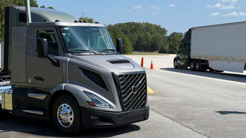 Volvo Trucks begins serial production of redesigned VNR at Virginia plant