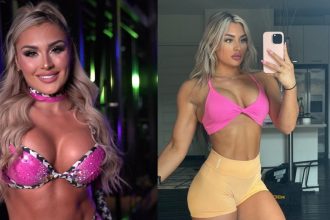 WWE star Tiffany Stratton’s real-life boyfriend shows off tattoo for her