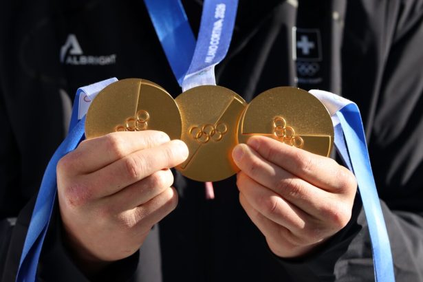 What’s with the faulty Olympic medals at the Winter Games? : NPR