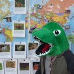 Why Is This Teacher Wearing a Dinosaur Head?