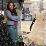 Wild NYFW robo-dress by tech wiz turned designer blooms when you shake someone’s hand