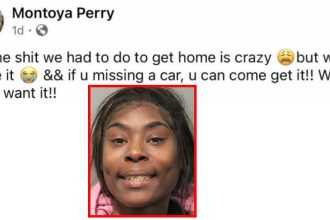 Woman accused of murdering Uber Eats driver during carjacking on Facebook: ‘if u missing a car, u can come get it! We don’t want it!!’