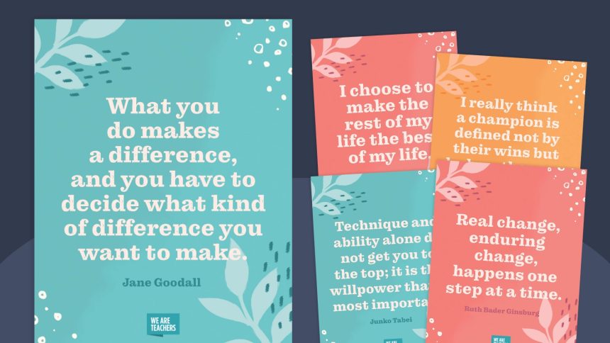 Women’s History Inspirational Quote Posters (Free Printables)