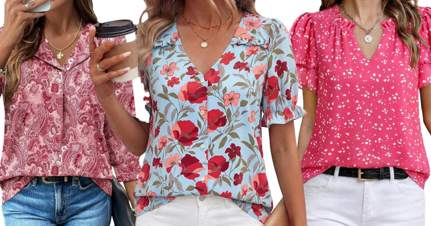 17 Stylish Picks From Amazon’s Early 2026 Spring Blouse Drop