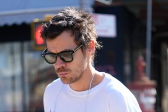 Harry Styles Hard Launches His Own Gear on a Run in New York