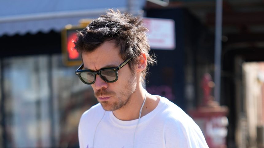 Harry Styles Hard Launches His Own Gear on a Run in New York