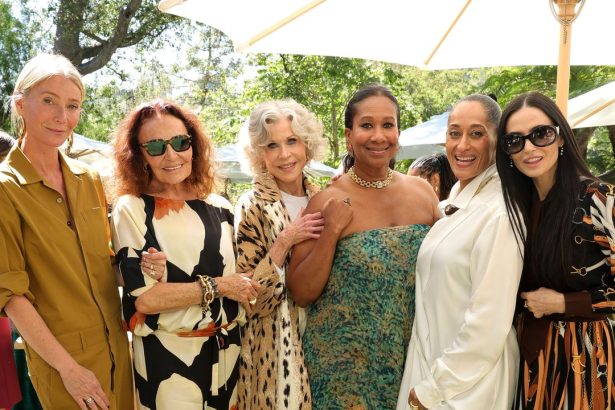 Female Nominees Wore Gold Stars at Diane Von Furstenberg’s Pre-Oscars Power Luncheon