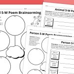 5W Poem Writing Worksheet Bundle (Free Printables)