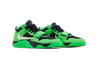 Travis Scott’s Jordan Jumpman Jack “Green Spark” Is Almost Here