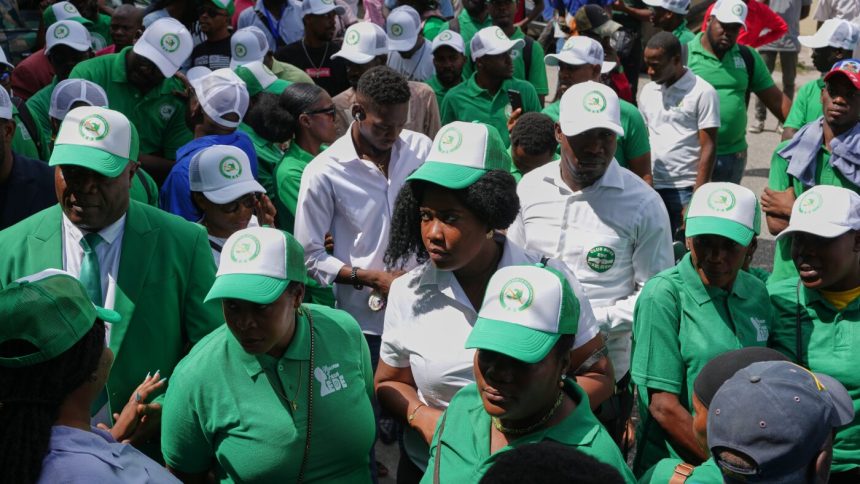 A record number of political parties register for Haiti’s election : NPR