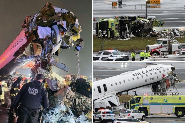 Air Canada flight attendant on LaGuardia plane was strapped to jumpseat and ejected during deadly crash