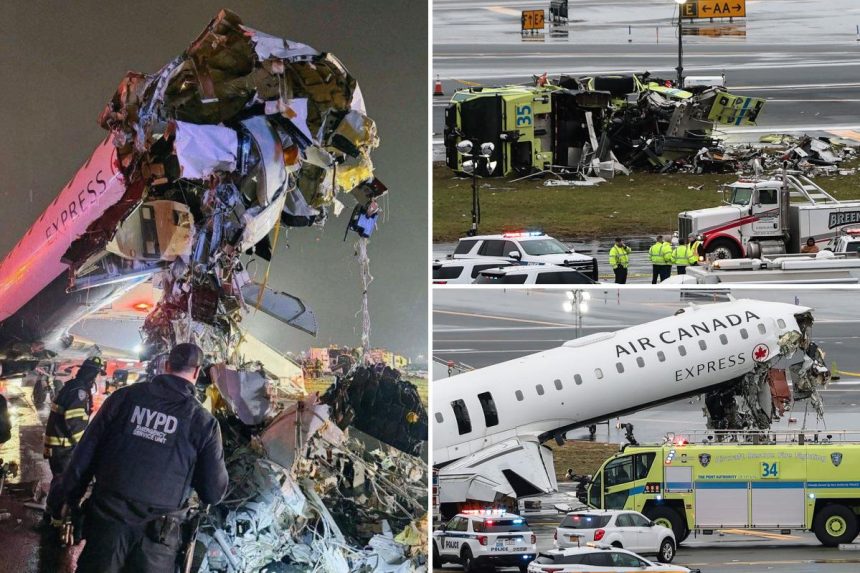 Air Canada flight attendant on LaGuardia plane was strapped to jumpseat and ejected during deadly crash