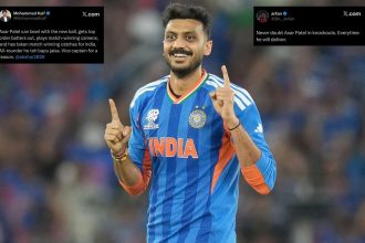 “All-rounder ho toh bapu jaisa”- Social media lauds Axar Patel’s 3-wicket haul in IND vs NZ T20 World Cup 2026 final