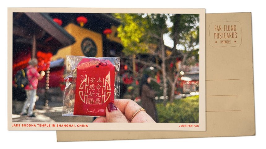 Amulet for luck in Year of the Horse at Shanghai temple : NPR