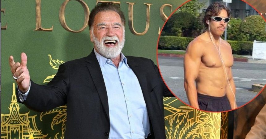Arnold Schwarzenegger’s Love Child Joseph Baena Shows Off Ripped Physique