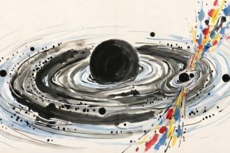 Astronomers May Have Seen Colliding Black Holes Trigger a Blaze of Light : ScienceAlert