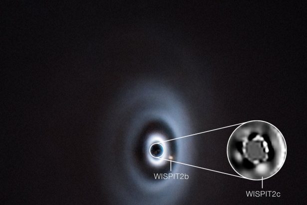 Astronomers witness the birth of a new solar system