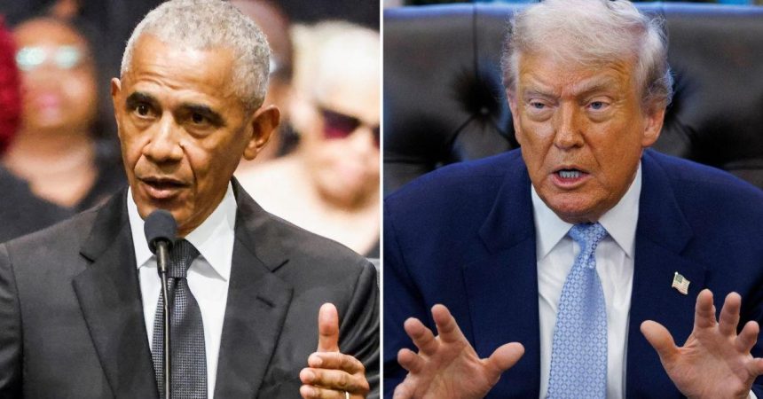 Barack Obama Shades Trump in Scathing Speech at Jesse Jackson’s Funeral