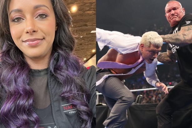 Brandi Rhodes sends a message to Randy Orton after he turns heel by attacking Cody Rhodes on WWE SmackDown