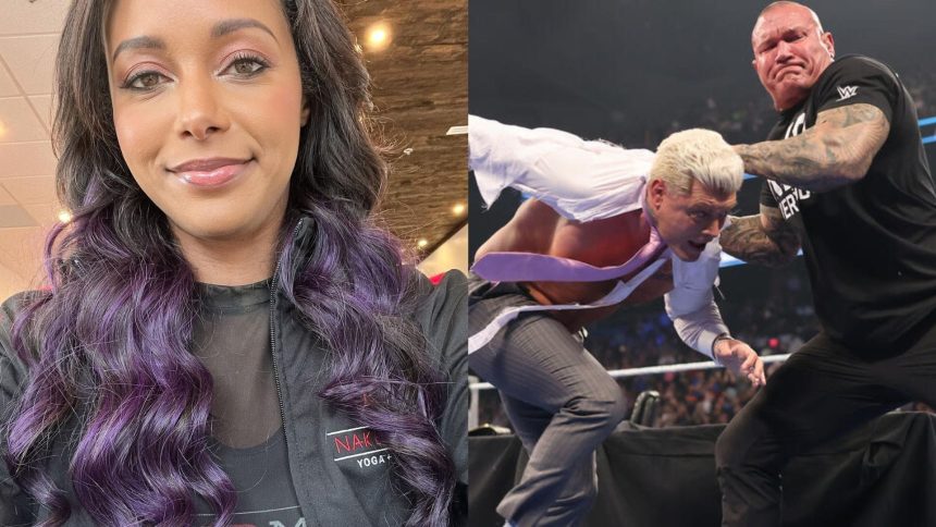 Brandi Rhodes sends a message to Randy Orton after he turns heel by attacking Cody Rhodes on WWE SmackDown