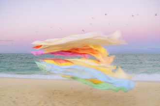 Breezy Swathes of Fabric Dance Amid Landscapes in Thomas Jackson’s Photos — Colossal