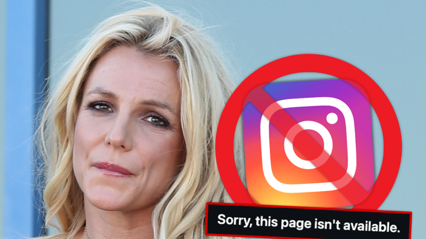 Britney Spears’ Instagram Account Deactivated After DUI Arrest