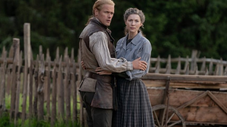Caitriona Balfe, Sam Heughan on Final Season Premiere