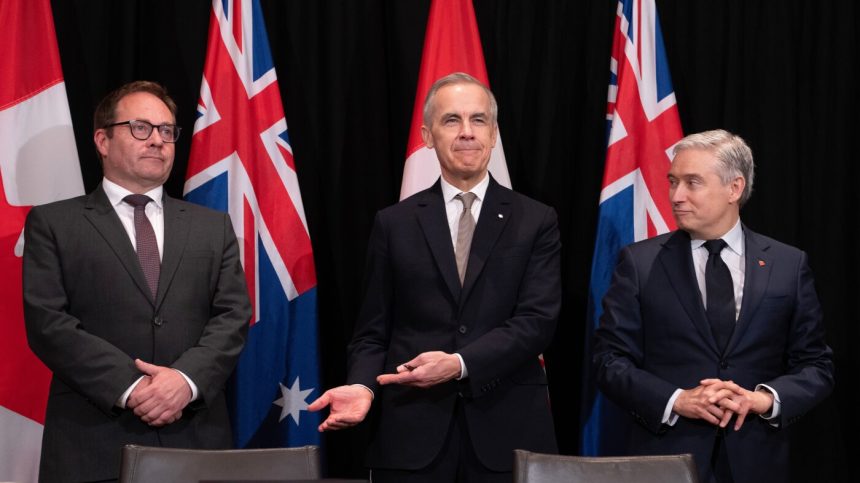 Carney says he backs strikes on Iran ‘with some regret’ as world order frays : NPR