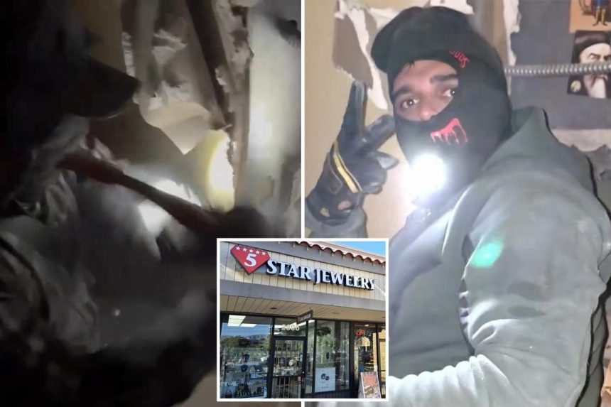 Chilean burglary gang sparks outrage after filming M jewelry store heist