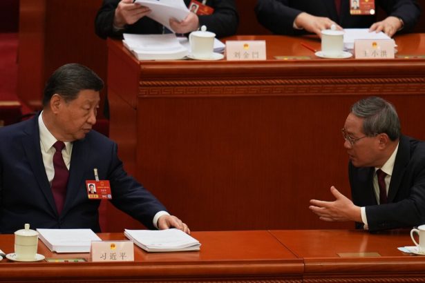 China sets a lower economic growth target of 4.5% to 5% for 2026 as challenges loom : NPR