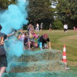 Colourful chaos at Race Ride and Slide
