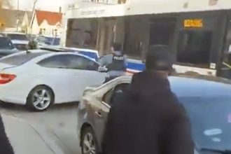 Cop fatally shoots driver who struck woman, CTA bus while fleeing stop tied to ‘possible’ expressway shooting: CPD