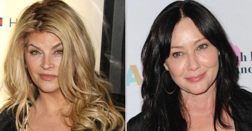 Costume Designer Exposes Kirstie Alley & Shannen Doherty’s On-Set Behavior