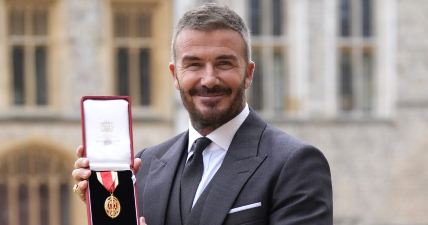 David Beckham’s Kids Asked for ‘Privileges’ From Knighthood