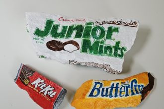 Elizabeth Saloka’s Vibrant Painted Rocks Adopt the Personalities of Snacks and Pop Culture Icons — Colossal