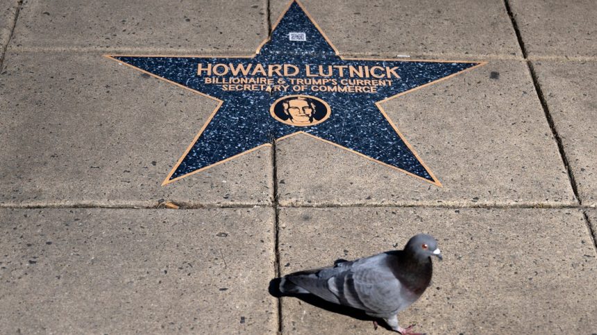 Elon Musk, Howard Lutnick Among Stars On DC’s ‘Epstein Walk Of Shame’