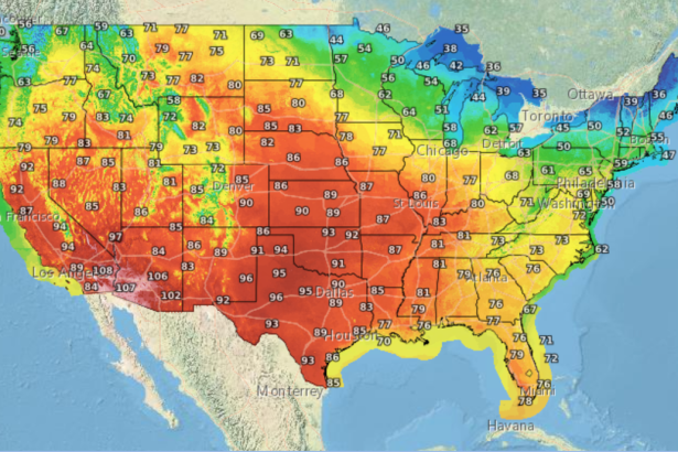 Extreme U.S. heat wave smashes all-time hottest March temperature record