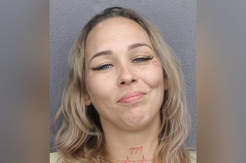 Florida woman grins in mugshot after shooting sister during fight