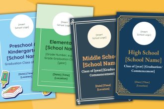 Free Editable Graduation Program Templates for All Grades