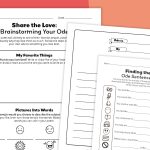 Free Printable Ode Poem Template Bundle for Kids