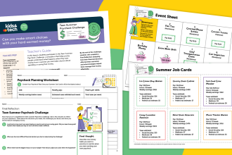 Free Teen Paycheck Challenge Lesson Plan