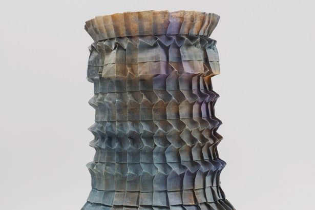 Goran Konjevod Transforms Paper into Elegantly Organic Origami Vessels — Colossal