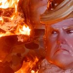 Grotesque Trump Effigies Go Up In Flames At Spanish Festival
