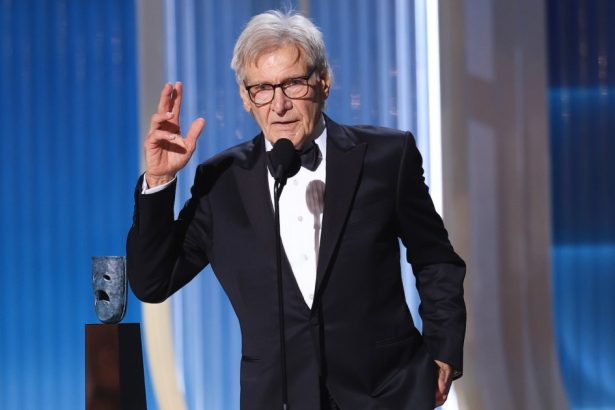 Harrison Ford Gets Life Achievement Honor at SAG 2026 Actor Awards