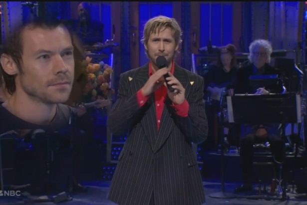 Harry Styles Crashes Ryan Gosling’s “SNL” Monologue