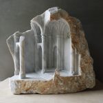 Historic Architecture Emerges from Stone in Matthew Simmonds Ethereal Sculptures — Colossal
