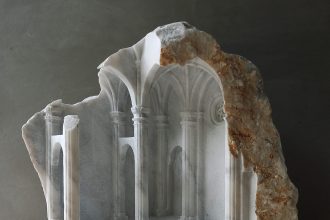 Historic Architecture Emerges from Stone in Matthew Simmonds Ethereal Sculptures — Colossal