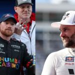 How did the 23XI star manage to beat the road course master at COTA