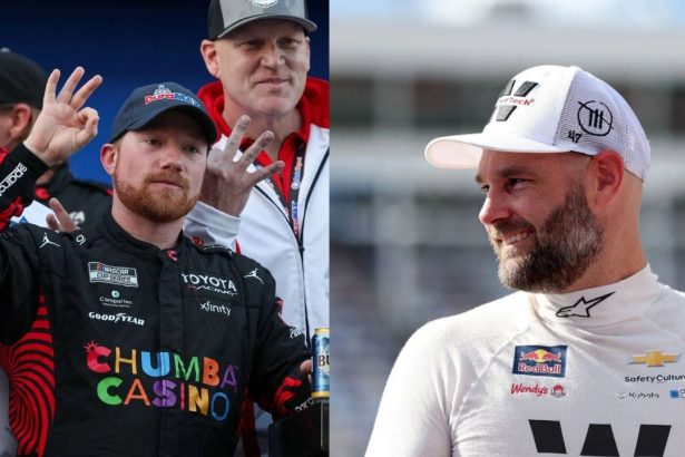 How did the 23XI star manage to beat the road course master at COTA