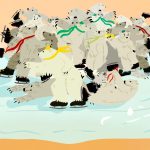 How to convey amounts of snow to Canadians: use polar bears